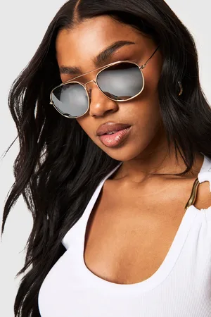Boohoo Gafas De Sol De Aviador Con Montura De Metal