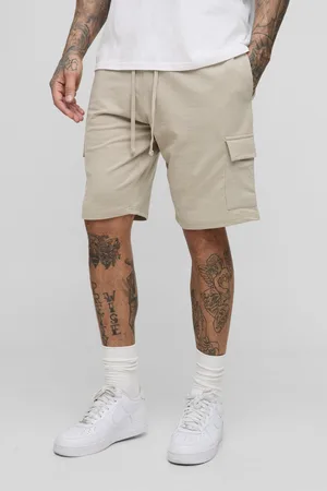 Boohoo Pantalón Corto Tall Básico Cargo Regular