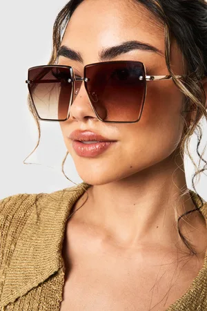 Boohoo Gafas De Sol Oversize Cuadradas Sin Montura