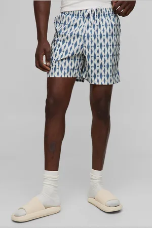 Boohoo Bañador De Largo Medio Con Estampado