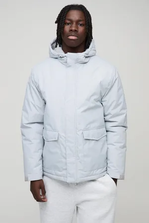 Boohoo Parka Regular Con Capucha