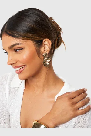 Boohoo Pendientes Llamativos Con Detalle De Pétalo