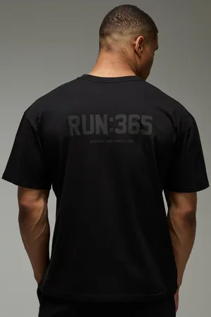 Boohoo Camiseta Oversize Man Active Run:365