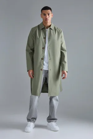 Boohoo Gabardina Clásica Con Cinturón