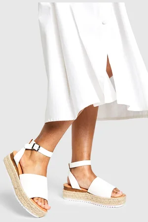 Boohoo Alpargatas De 2 Partes Con Plataforma