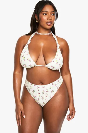 Boohoo Conjunto Plus De Biquini Con Estampado