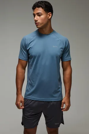 Boohoo Conjunto Man Active Resistente De Camiseta Y Pantalón Corto