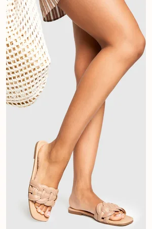 Boohoo Sandalias Mule Con Costuras En Contraste