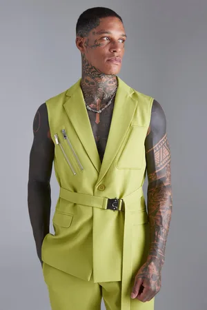Boohoo Chaqueta De Traje Sin Mangas Con Botonadura
