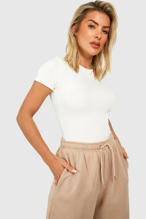 Boohoo Body De Manga Corta Ceñido