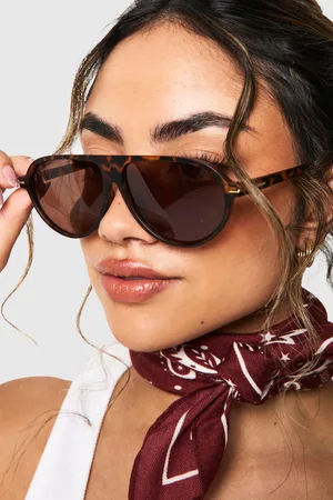 Boohoo Gafas De Sol De Aviador Con Montura De Carey