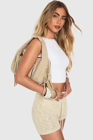 Boohoo Bolso De Mano Holgado De Ante Sintético