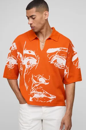 Boohoo Polo Oversize Recto De Punto Con Dibujo