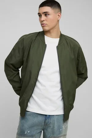 Boohoo Chaqueta Bomber Regular Ligera De Ranglán Y Nailon