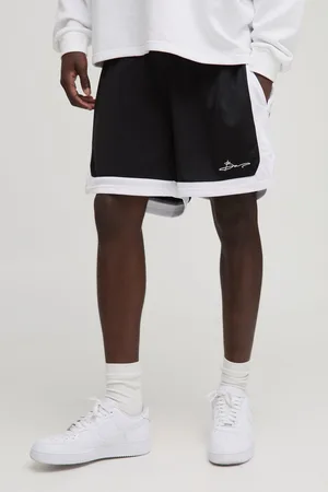 Boohoo Pantalón Corto Deportivo Recto Con Firma Bm