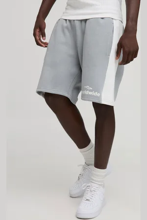 Boohoo Pantalón Corto Holgado Worldwide De Largo Medio Con Colores En Bloque
