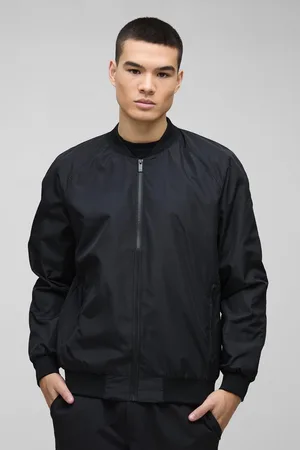 Boohoo Chaqueta Bomber Regular Ligera De Ranglán Y Nailon