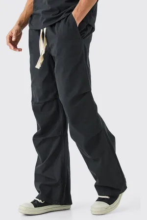 Boohoo Pantalón Holgado Con Cintura Elástica Y Cordón Elástico En Contraste