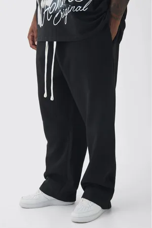 Boohoo Pantalón Deportivo Plus Oversize Con Tiro Bajo