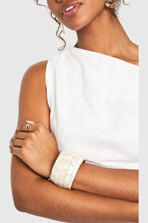 Boohoo Brazalete Llamativo Perlado