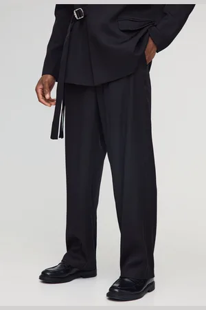 Boohoo Pantalón Entallado Holgado Con Atadura En La Cintura