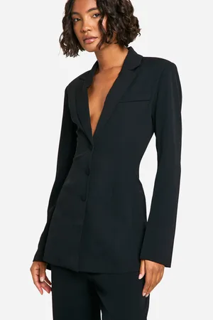 Boohoo Chaqueta Tall Entallada Con Cintura Ceñida