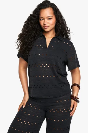 Boohoo Camisa Plus Recta Para La Playa