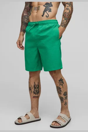 Boohoo Bañador Largo Con Costuras Antidesgarros