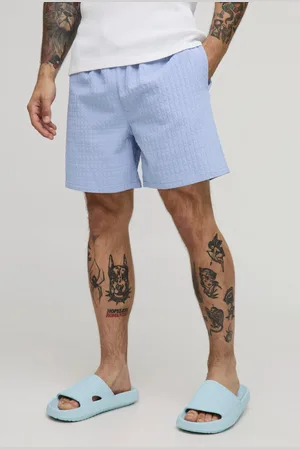 Boohoo Bañador De Largo Medio De Sirsaca Con Estampado De Cuadros