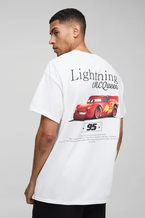 Boohoo Camiseta Oversize Con Estampado Gráfico De Cars Y Relámpago De Pixar