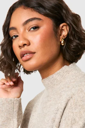 Boohoo Pendientes De Aro Gruesos Oversize