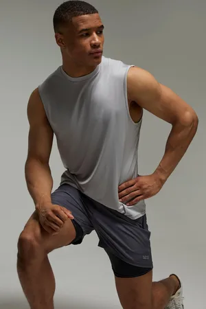 Boohoo Camiseta Sin Mangas Man Active Essentials Ligera Para El Gimnasio