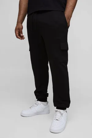 Boohoo Pantalón Deportivo Plus Pitillo Básico Cargo