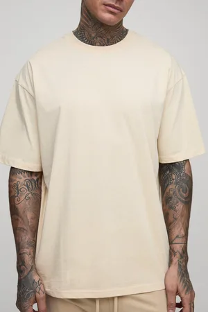 Boohoo Camiseta Tall Básica Oversize Con Cuello De Caja