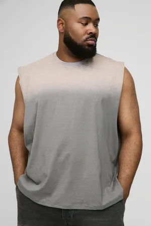 Boohoo Top Plus Sin Mangas Recto Con Lavado A La Piedra