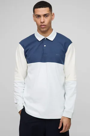 Boohoo Polo Man De Rugby Con Colores En Bloque
