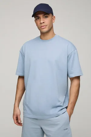 Boohoo Camiseta Oversize Básica Con Cuello De Caja