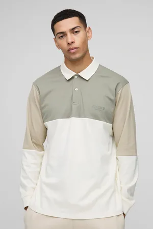 Boohoo Polo Man De Rugby Con Colores En Bloque
