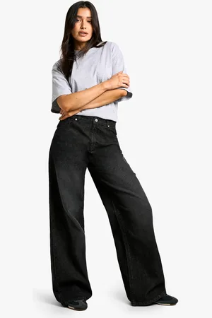 Boohoo Vaqueros Tall Básicos De Pernera Súper Ancha