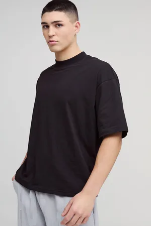 Boohoo Camiseta Oversize Recta Con Cuello Extendido