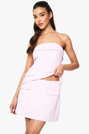 Boohoo Minifalda Entallada Con Bolsillo