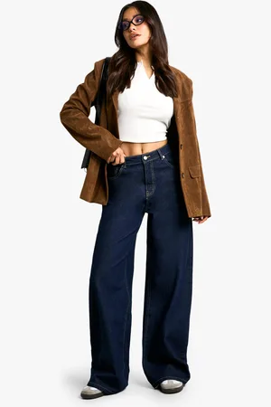 Boohoo Vaqueros Tall Básicos De Pernera Súper Ancha