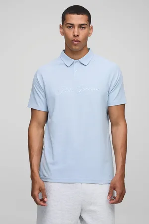 Boohoo Polo De Piqué Con Bordado Homme De Raglán