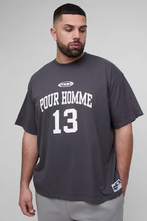 Boohoo Camiseta Plus Oversize Con Estampado Pour Homme