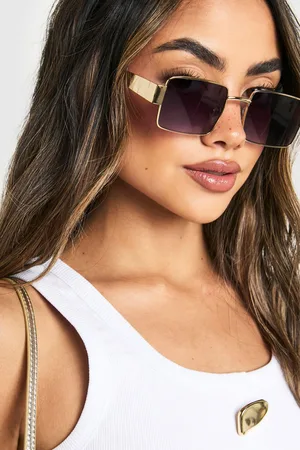 Boohoo Gafas De Sol Cuadradas Con Montura Metálica