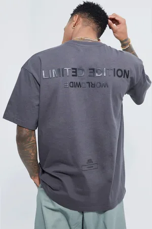 Boohoo Camiseta Oversize Con Estampado De Texto Limited