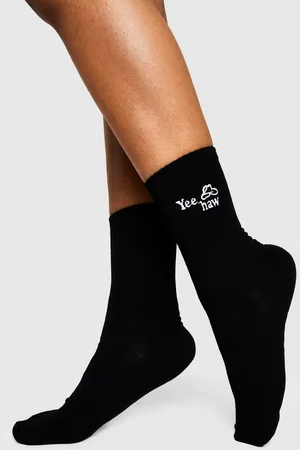 Boohoo Calcetines Deportivos Con Bordado De Cerezas