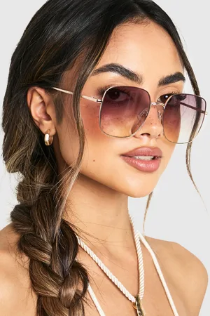 Boohoo Gafas De Sol Oversize Con Montura En Degradado
