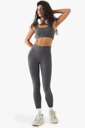 Boohoo Leggings Dsgn Studio De Tiro Alto Súper Suaves Aterciopelados Con Cintura Cruzada