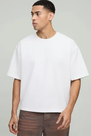 Boohoo Camiseta Oversize Recta Plisada